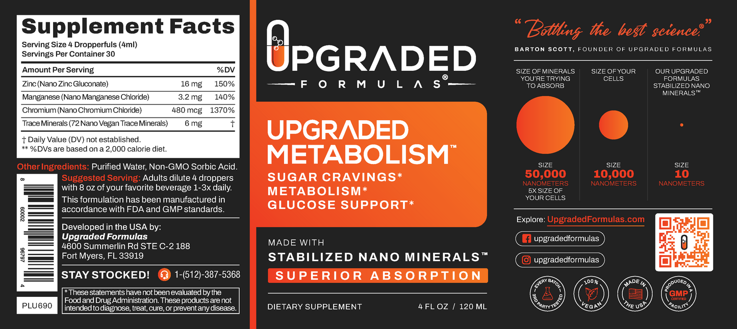 Upgraded Metabolism (Sugar Support)